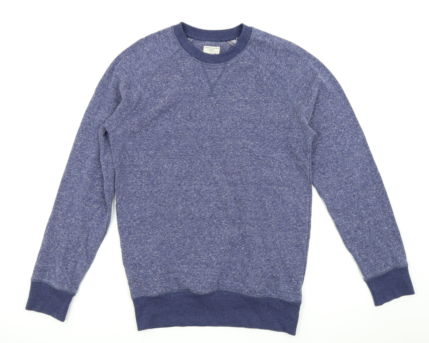 Mens UK Size S Matalan Blue Pullover Sweatshirt
