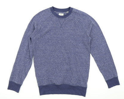 Mens UK Size S Matalan Blue Pullover Sweatshirt