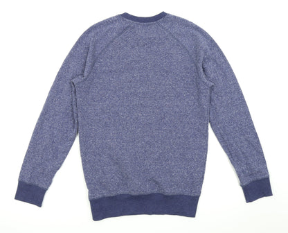 Mens UK Size S Matalan Blue Pullover Sweatshirt