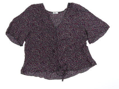 Noon Womens Black   Basic T-Shirt Size M