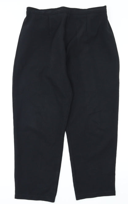 Preworn Womens Black   Trousers  Size S L26 in