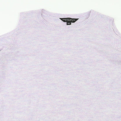 Dorothy Perkins Womens Purple   Pullover Jumper Size 8
