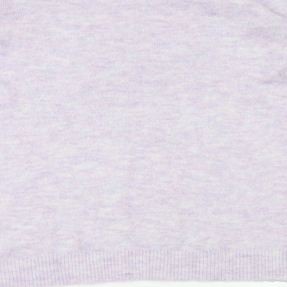 Dorothy Perkins Womens Purple   Pullover Jumper Size 8