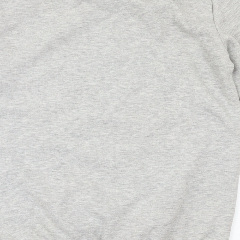 H&M Girls Grey   Pullover Sweatshirt Size 13-14 Years