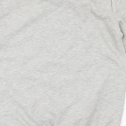 H&M Girls Grey   Pullover Sweatshirt Size 13-14 Years