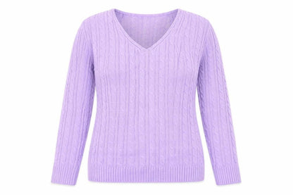 Envy Womens Purple   Pullover Jumper Size M