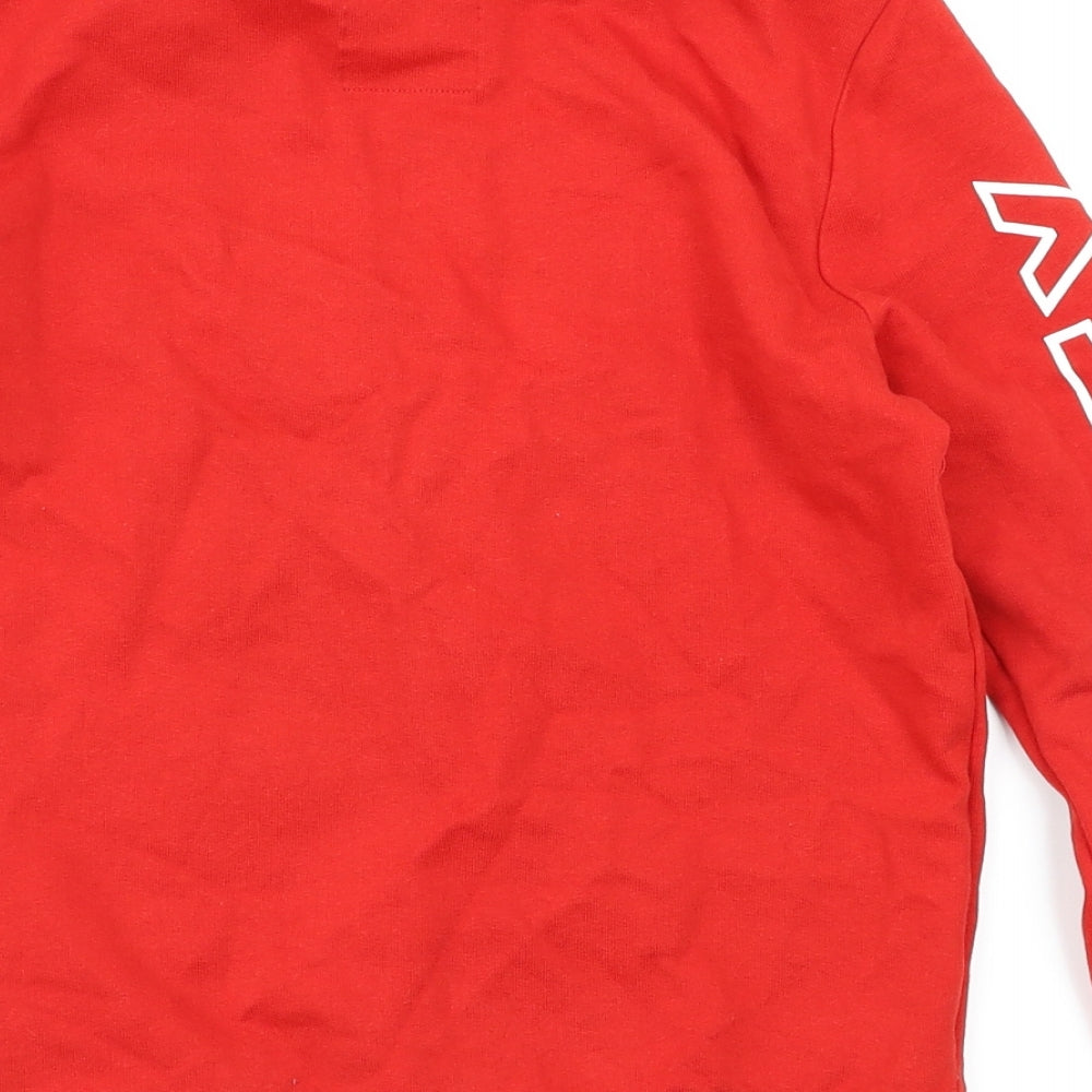 F&F Girls Red   Pullover Hoodie Size 7 Years