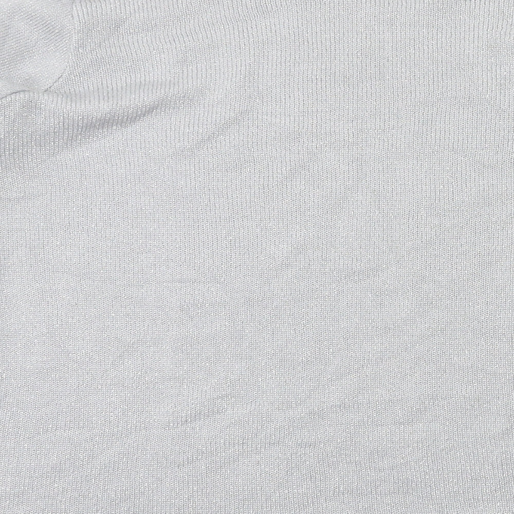 EWM Womens Silver   Basic T-Shirt Size M