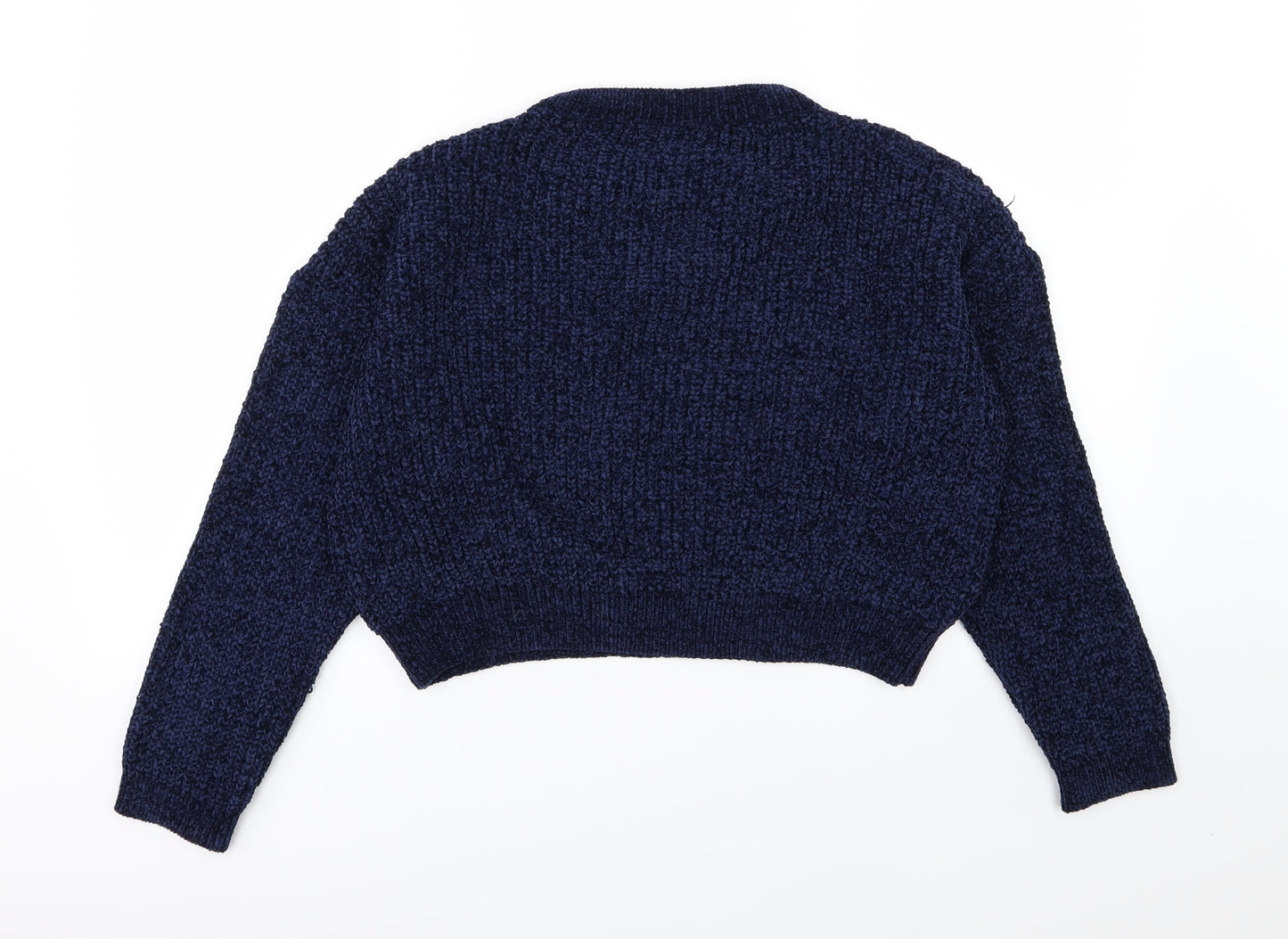 QED London Womens Blue  Knit Pullover Jumper Size S