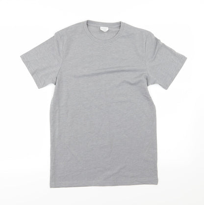 Womens UK Size XS Kustom Kit Grey Basic T-Shirt