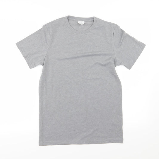 Womens UK Size XS Kustom Kit Grey Basic T-Shirt