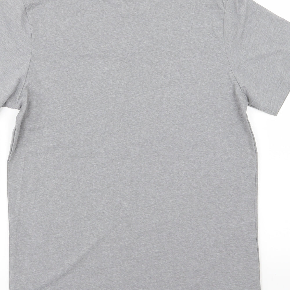Womens UK Size XS Kustom Kit Grey Basic T-Shirt