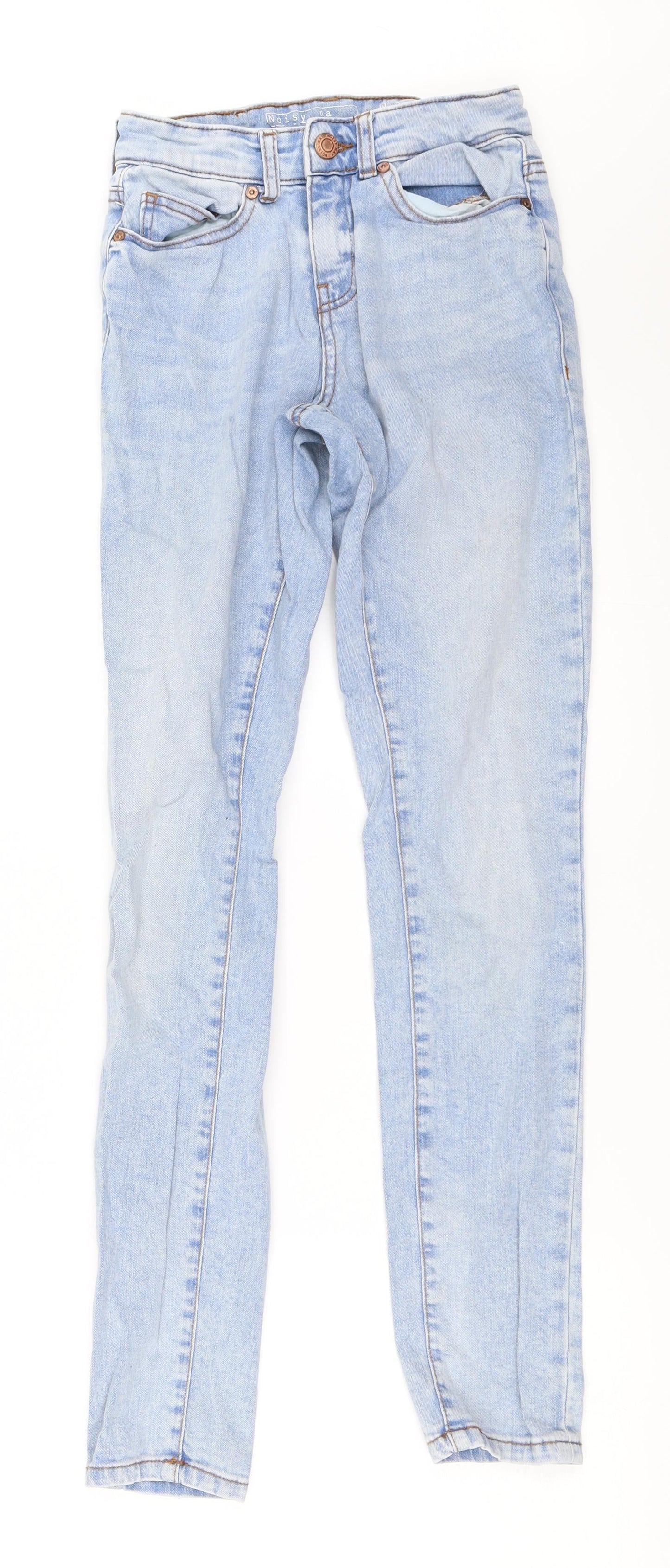 Noisy may Womens Blue  Denim Skinny Jeans Size 25 in L30 in