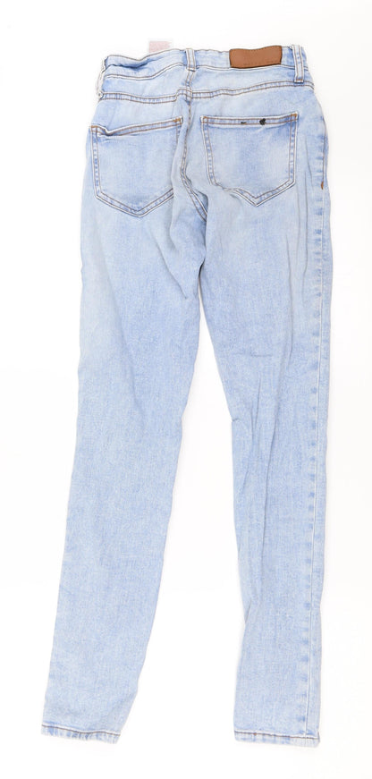 Noisy may Womens Blue  Denim Skinny Jeans Size 25 in L30 in