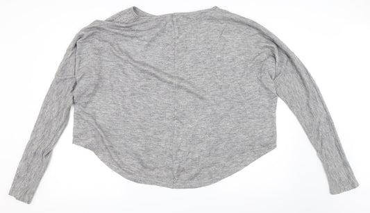 Blue Vanilla Womens Grey   Pullover Jumper Size L