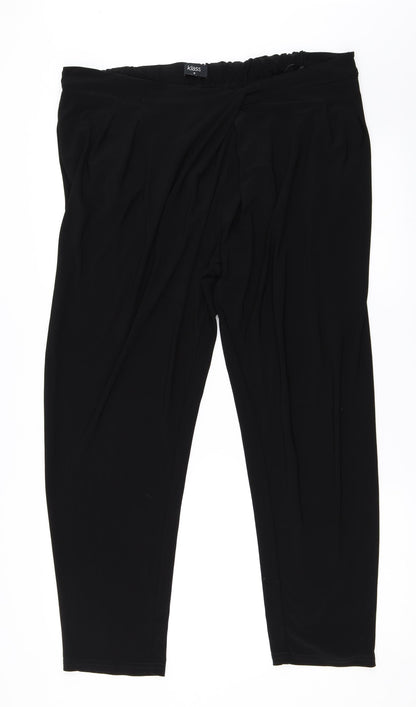 Womens UK Size 18 Klass Regular Fit  Black Trousers