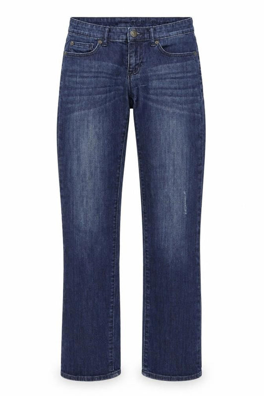 Gap Womens Blue  Denim Straight Jeans Size 6 L32 in