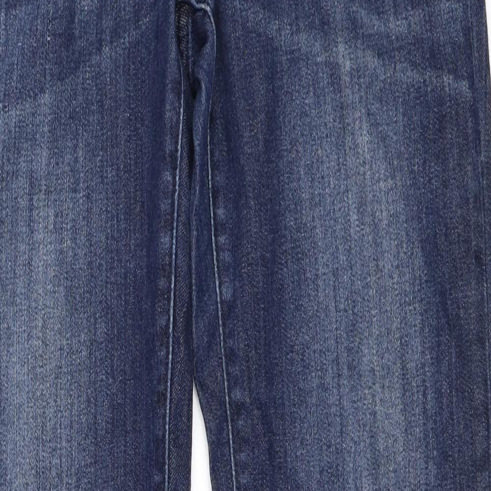Gap Womens Blue  Denim Straight Jeans Size 6 L32 in