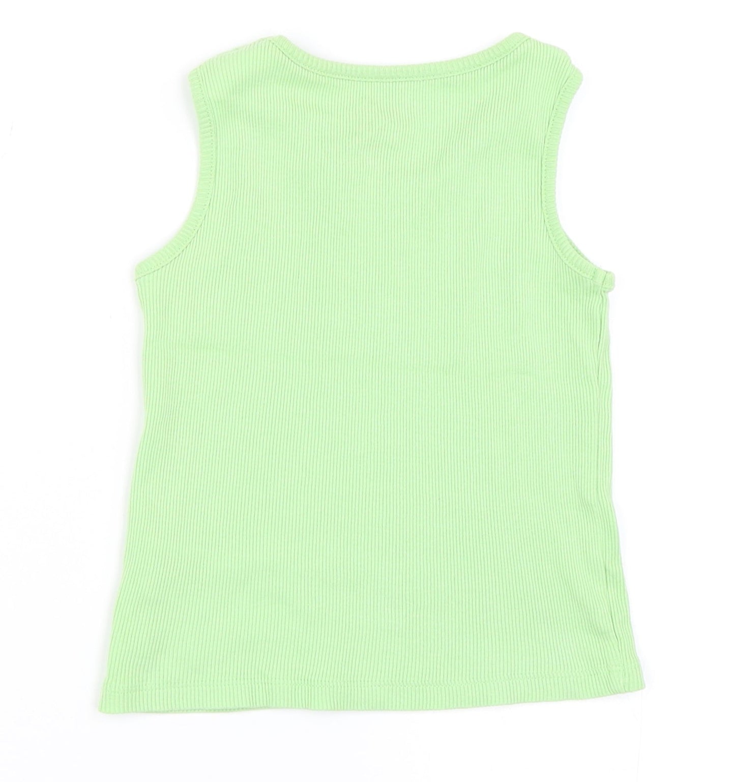 Mothercare Girls Green   Basic Tank Size 2-3 Years