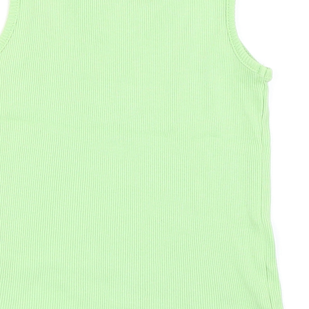 Mothercare Girls Green   Basic Tank Size 2-3 Years