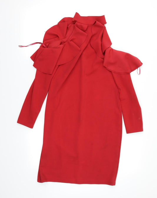 Ayanapa Womens Red   A-Line  Size 12