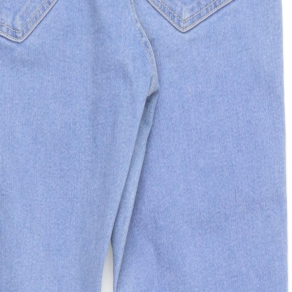 Womens UK Size 6 H&M Regular Fit Skinny Blue Jeans