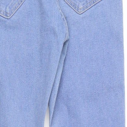Womens UK Size 6 H&M Regular Fit Skinny Blue Jeans