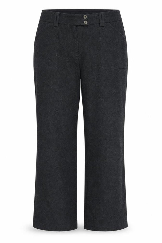 Womens UK Size 14 Debenhams Regular Fit Dress Pants Grey Trousers