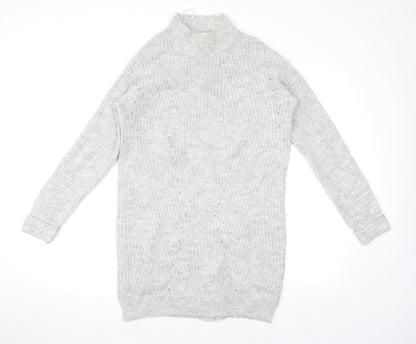 Primark Womens Grey   Pullover Jumper Size 8