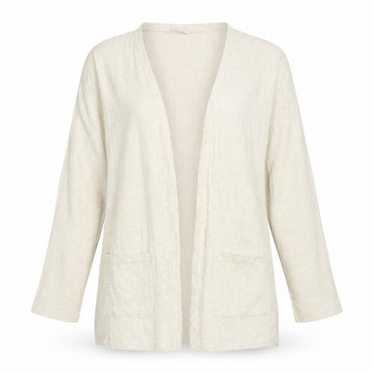 B Collection Womens Beige   Cardigan Jumper Size L  - e
