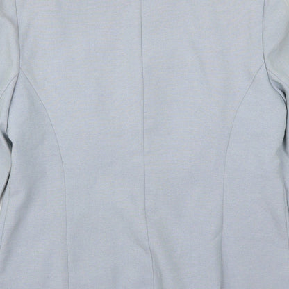 Womens UK Size 12 AMARANTO Regular Blue Suit Jacket