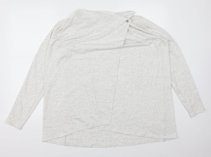 GA Womens Grey   Pullover Jumper Size S