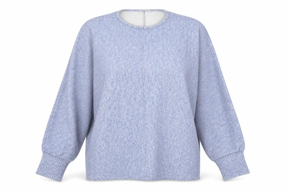 George Womens Blue Solid  Top Pyjama Top Size M