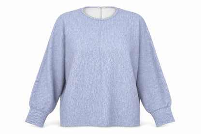 George Womens Blue Solid  Top Pyjama Top Size M