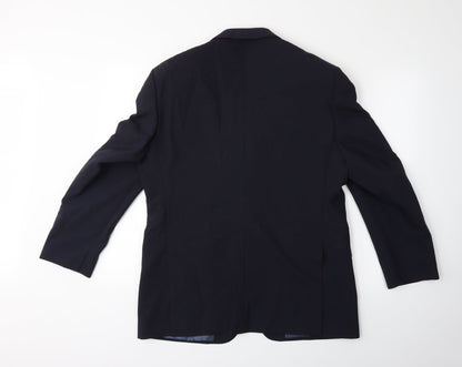 Mens UK Size 38 Greenwoods Regular Black Suit Jacket