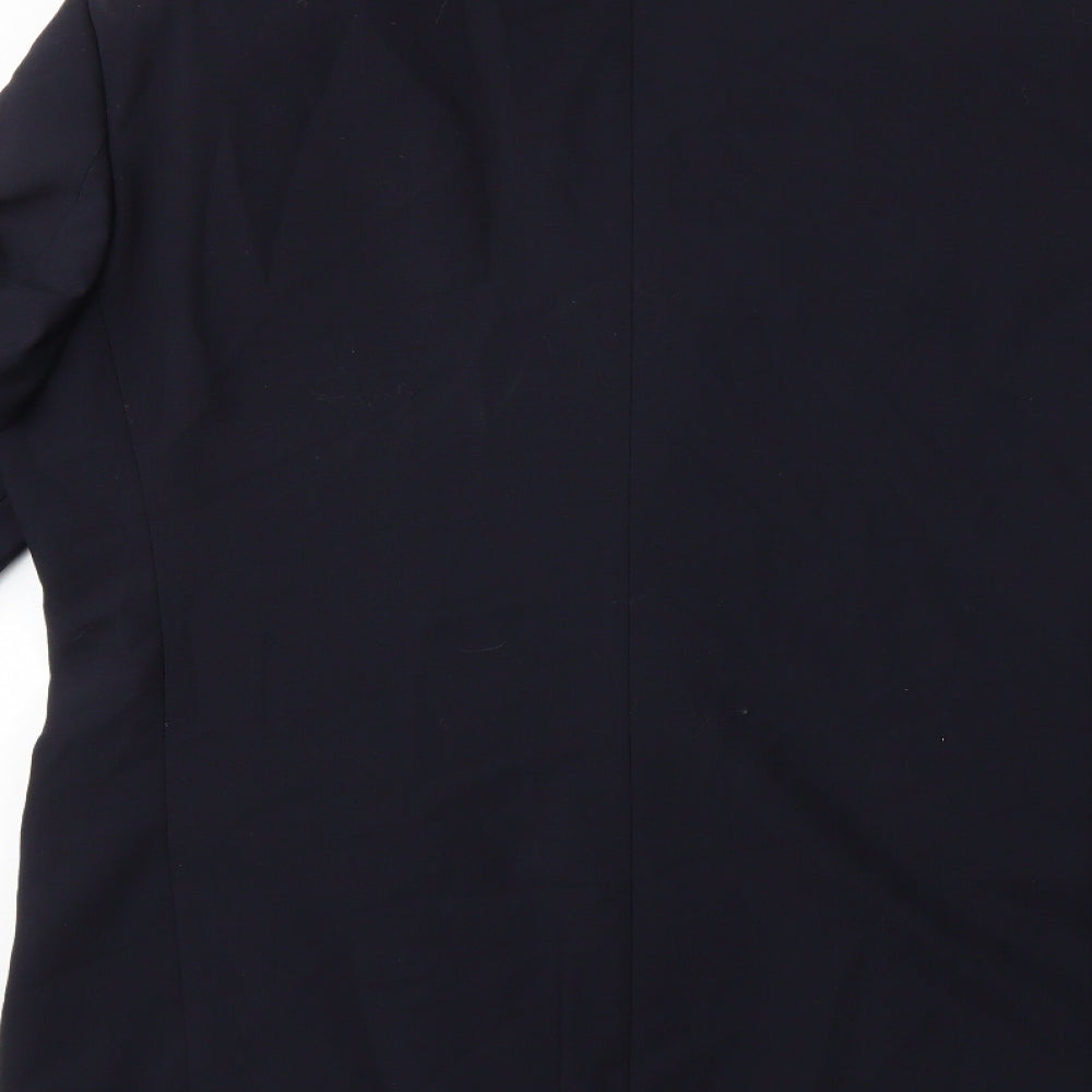 Mens UK Size 38 Greenwoods Regular Black Suit Jacket