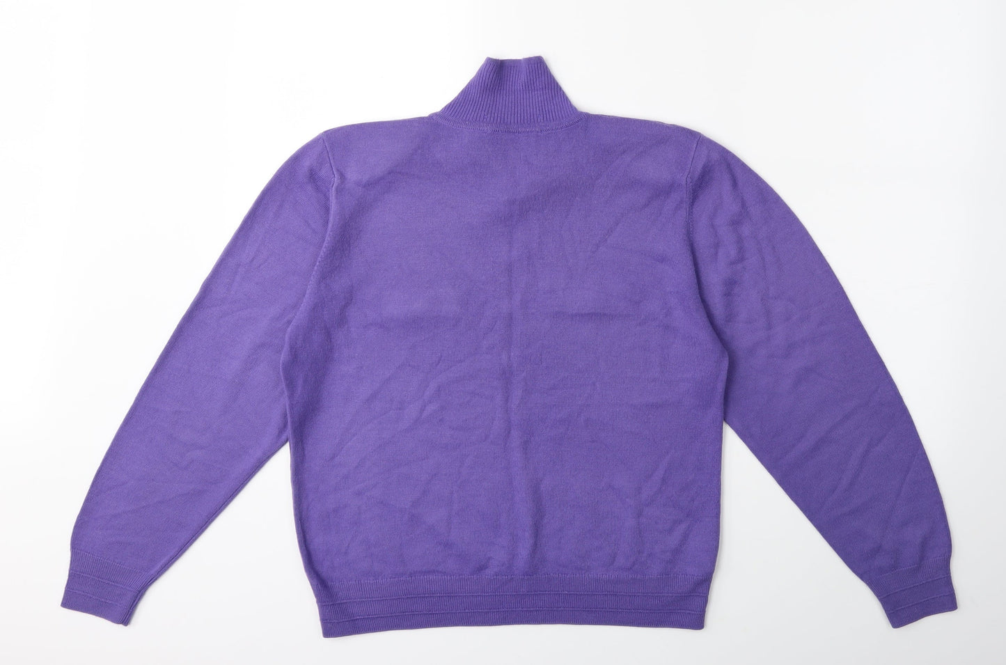 Marks and Spencer Womens Purple  Knit Pullover Jumper Size 12