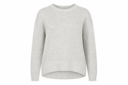 New Look Womens Grey  Knit Pullover Jumper Size S