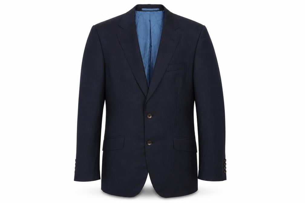 Mens UK Size 38 Marks and Spencer Regular Blue Suit Jacket