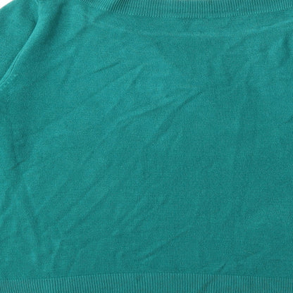 BHS Womens Green  Knit Pullover Jumper Size 14