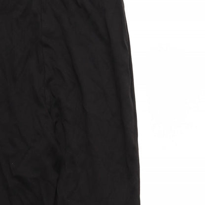 Womens UK Size 10 Marks and Spencer Regular Fit  Black Trousers