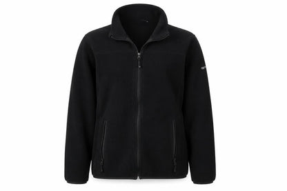 GTS Womens Black  Fleece Jacket  Size 12