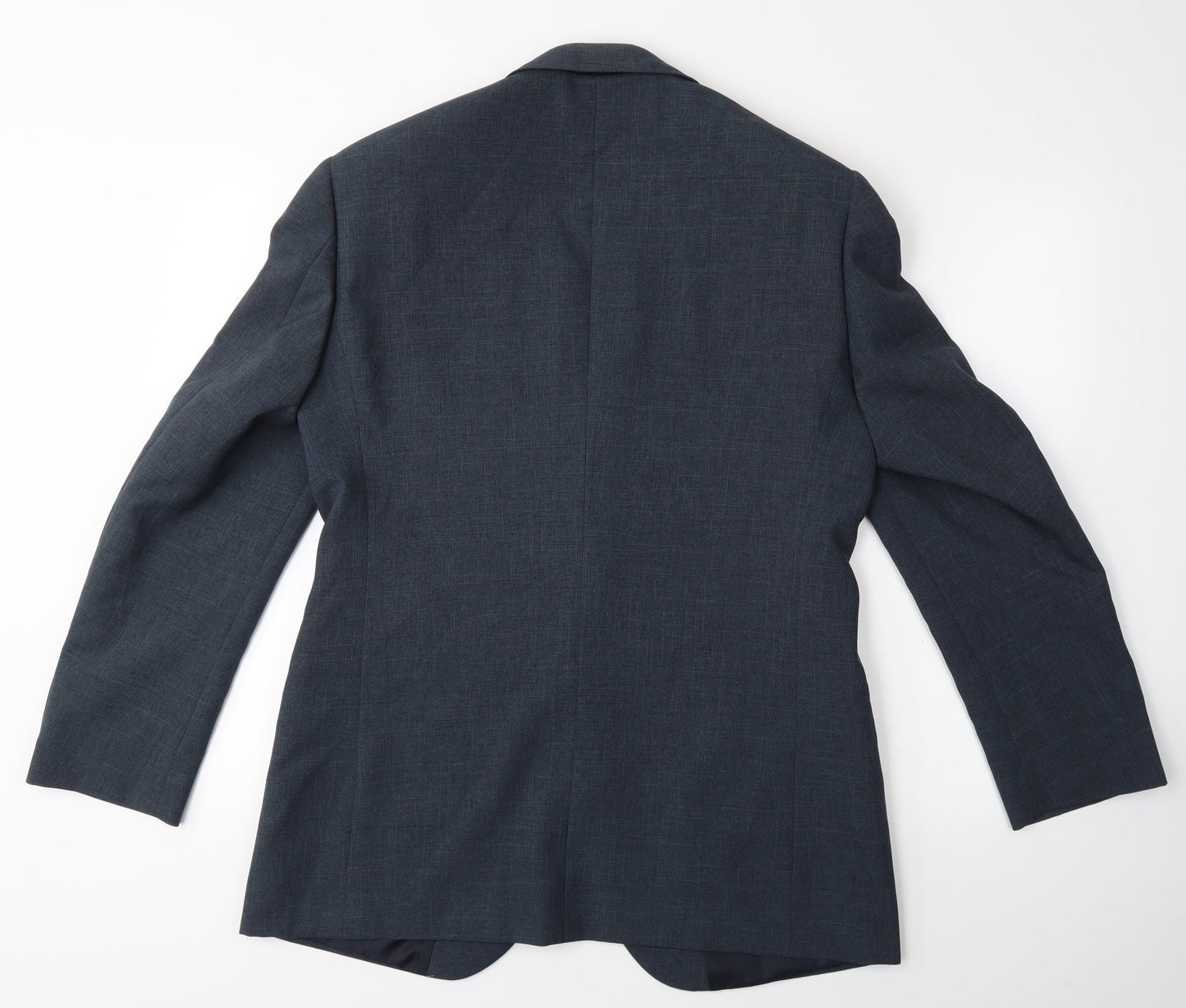 Mens UK Size 38 Marks and Spencer Regular Blue Suit Jacket