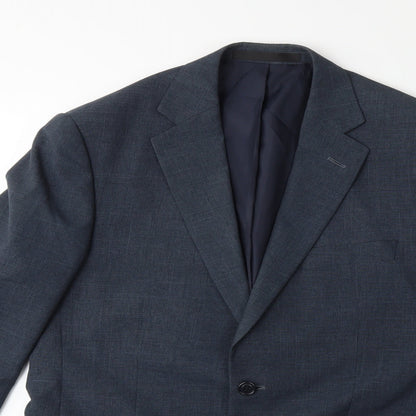 Mens UK Size 38 Marks and Spencer Regular Blue Suit Jacket