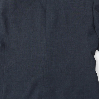 Mens UK Size 38 Marks and Spencer Regular Blue Suit Jacket