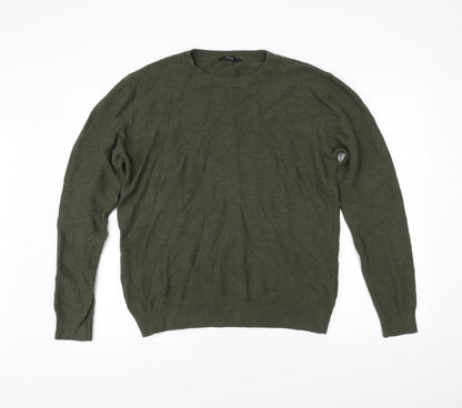 George Girls Green   Pullover Jumper Size L