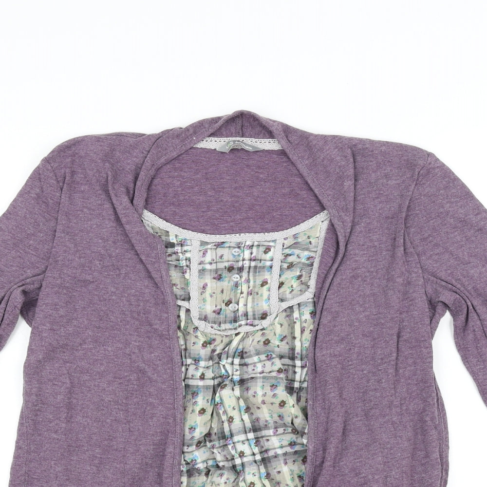 Marks & Spencer Collection Womens Purple   Pullover Jumper Size 10