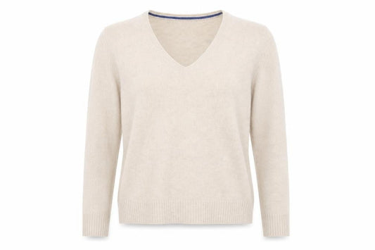 Marks & Spencer Collection Womens Beige   Pullover Jumper Size 12
