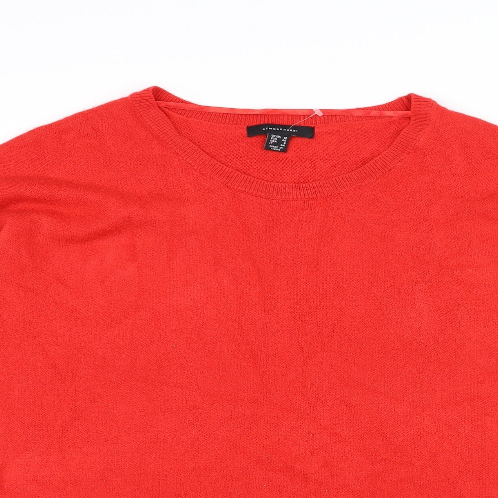 Atmosphere Womens Red   Pullover Jumper Size 12