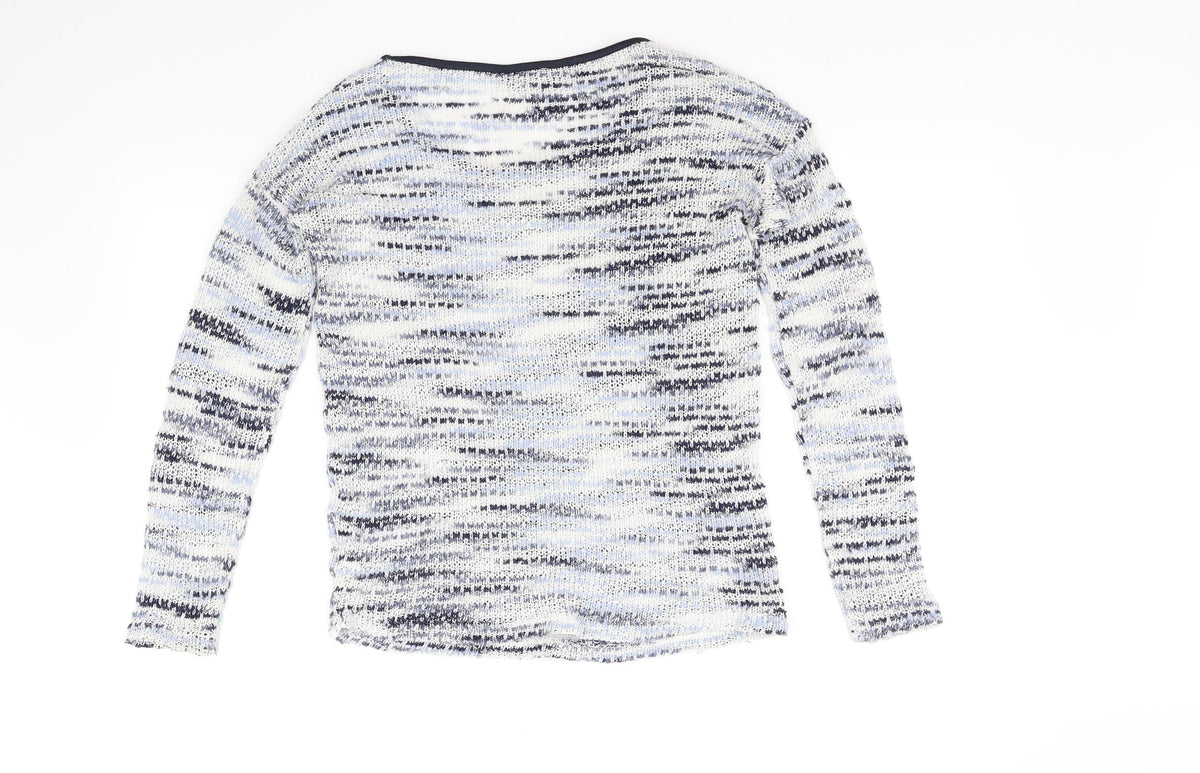 Dorothy Perkins Womens White   Pullover Jumper Size 10